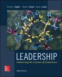 Leadership : Enhancing the Lessons of Experience （8TH）