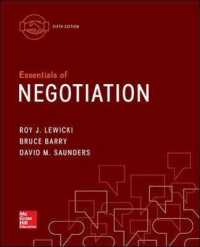Essentials of Negotiation （6TH）