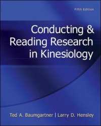 Conducting & Reading Research in Kinesiology （5TH）