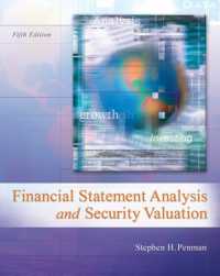 Financial Statement Analysis and Security Valuation （5TH）