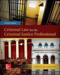 Criminal Law for the Criminal Justice Professional （4TH）