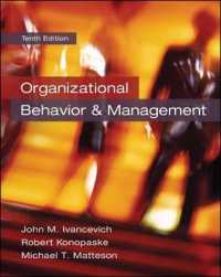 Organizational Behavior and Management （10TH）
