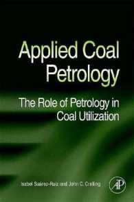 応用石炭組織学<br>Applied Coal Petrology : The Role of Petrology in Coal Utilization