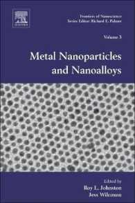 金属ナノ粒子とナノ合金<br>Metal Nanoparticles and Nanoalloys (Frontiers of Nanoscience)