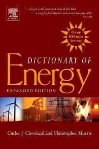 『エネルギ－用語辞典 』（原書）<br>Dictionary of Energy