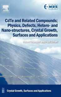 CdTe and Related Compounds; Physics, Defects, Hetero- and Nano-structures, Crystal Growth, Surfaces and Applications : Crystal Growth, Surfaces and Applications (European Materials Research Society Series)