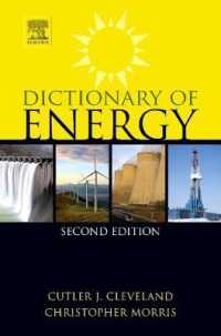 エネルギー事典（第２版）<br>Dictionary of Energy （2ND）