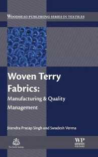 Woven Terry Fabrics : Manufacturing and Quality Management (Woodhead Publishing Series in Textiles)