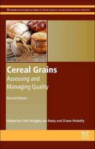 Cereal Grains : Assessing and Managing Quality (Woodhead Publishing Series in Food Science, Technology and Nutrition) （2ND）