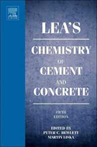 セメント・コンクリートの化学（第５版）<br>Lea's Chemistry of Cement and Concrete （5TH）