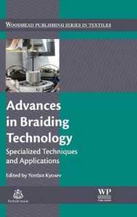 Advances in Braiding Technology : Specialized Techniques and Applications (Woodhead Publishing Series in Textiles)