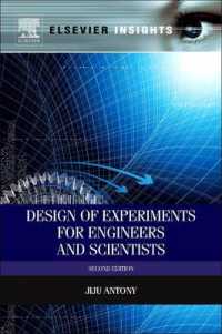 Design of Experiments for Engineers and Scientists （2 Reprint）