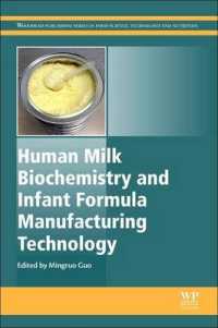 Human Milk Biochemistry and Infant Formula Manufacturing Technology (Woodhead Publishing Series in Food Science, Technology and Nutrition)