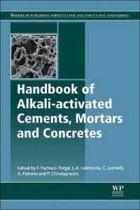 Handbook of Alkali-activated Cements, Mortars and Concretes (Woodhead Publishing Series in Civil and Structural Engineering)