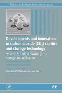 Developments and Innovation in Carbon Dioxide (CO2) Capture and Storage Technology : Carbon Dioxide (Co2) Storage and Utilisation (Woodhead Publishing Series in Energy)