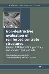 Non-Destructive Evaluation of Reinforced Concrete Structures : Deterioration Processes and Standard Test Methods (Woodhead Publishing Series in Civil and Structural Engineering)