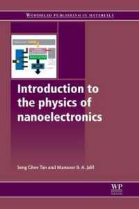 Introduction to the Physics of Nanoelectronics (Woodhead Publishing Series in Electronic and Optical Materials) （Reprint）