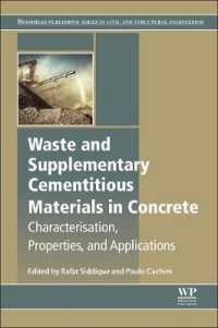 Waste and Supplementary Cementitious Materials in Concrete : Characterisation, Properties and Applications (Woodhead Publishing Series in Civil and Structural Engineering)