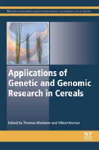 Applications of Genetic and Genomic Research in Cereals (Woodhead Publishing Series in Food Science, Technology and Nutrition)