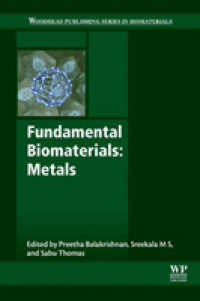 Fundamental Biomaterials: Metals (Woodhead Publishing Series in Biomaterials)