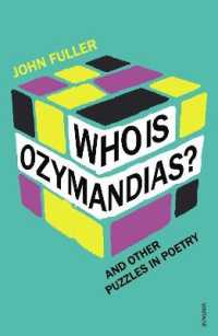 Who Is Ozymandias? : And other Puzzles in Poetry
