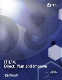 ITIL 4 : Direct, Plan and Improve (Managing Professional)