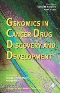 Advances in Cancer Research : Genomics in Cancer Drug Discovery and Development