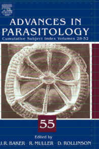Advances in Parasitology (Advances in Parasitology) 〈52〉