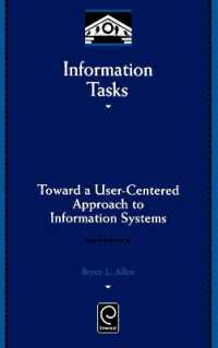 Information Tasks : Toward a User-centered Approach to Information Systems (Library and Information Science)