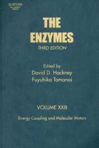 The Enzymes : Energy Coupling and Molecular Motors (Enzymes) 〈23〉 （3TH）