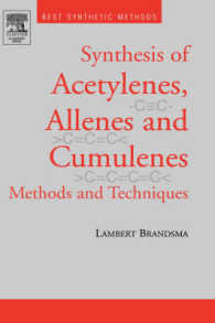 Synthesis of Acetylenes, Allenes and Cumulenes : Methods and Techniques (Best Synthetic Methods)
