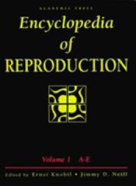 Encyclopedia of Reproduction (4-Volume Set) / Knobil, Ernst (EDT