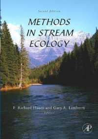 河川生態学の調査法（第２版）<br>Methods in Stream Ecology （2ND）