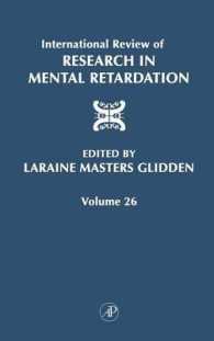 International Review of Research in Mental Retardation: Volume 26