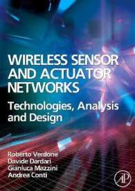 無線センサーおよびアクチュエータネットワーク<br>Wireless Sensor and Actuator Networks : Technologies, Analysis and Design