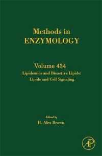 Lipidomics and Bioactive Lipids: Lipids and Cell Signaling (Methods in Enzymology)