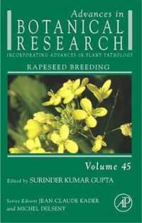Advances in Botanical Research : Rapeseed Breeding (Advances in Botanical Research)