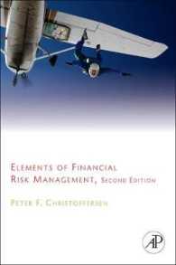 金融リスク管理の要素（第２版）<br>Elements of Financial Risk Management （2ND）