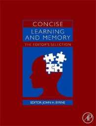 学習と記憶：コンサイス版<br>Concise Learning and Memory : The Editor's Selection