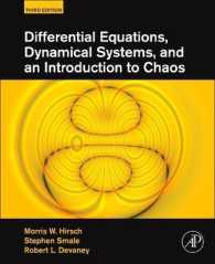 力学系入門（第３版）<br>Differential Equations, Dynamical Systems, and an Introduction to Chaos （3RD）