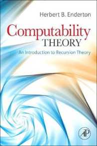 Computability Theory : An Introduction to Recursion Theory