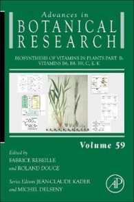 Biosynthesis of Vitamins in Plants Part B : Vitamins B6, B8, B9, C, E, K (Advances in Botanical Research)