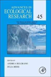 The Role of Body Size in Multispecies Systems (Advances in Ecological Research)
