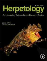 爬虫類学（第４版）<br>Herpetology : An Introductory Biology of Amphibians and Reptiles （4TH）