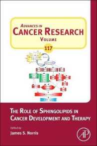 The Role of Sphingolipids in Cancer Development and Therapy (Advances in Cancer Research)