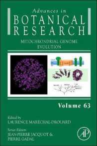 Mitochondrial Genome Evolution (Advances in Botanical Research)