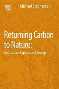炭素回収・貯蔵の理解<br>Returning Carbon to Nature : Coal, Carbon Capture, and Storage
