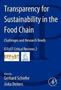 Transparency for Sustainability in the Food Chain : Challenges and Research Needs EFFoST Critical Reviews #2