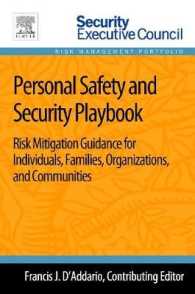 Personal Safety and Security Playbook : Risk Mitigation Guidance for Individuals, Families, Organizations, and Communities
