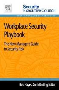 Workplace Security Playbook : The New Manager's Guide to Security Risk